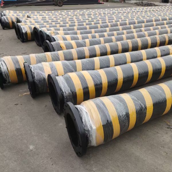 UV Resistant Floating Dredge Hose Corrosion Proof For Marine Dredging