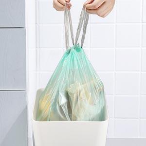 Drawstring Compostable Trash Bags, 250 Count Strong Bathroom Trash Bags Waste Basket Liners For Bathroom, Kitchen