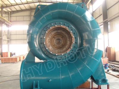 20m -300m Water Head Small Francis Hydro Turbine / Francis Water Turbine with generator