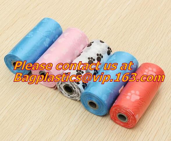 Biodegradable Dog Cat Pet Poop, Waste Pick-up Bags, Biodegradable Garbage Bag Clean-up Bag