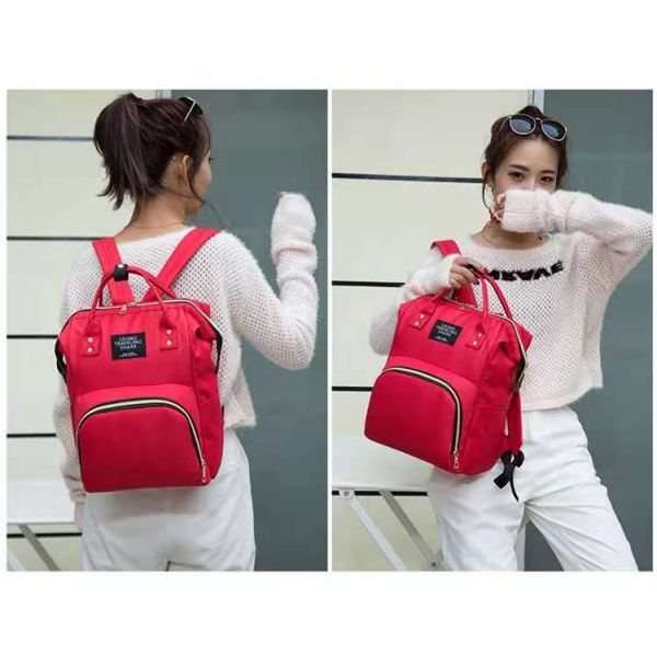 Sacs à main infantiles de soins de sac de couche-culotte de bébé de fonction de voyage de sac à dos multi de maman