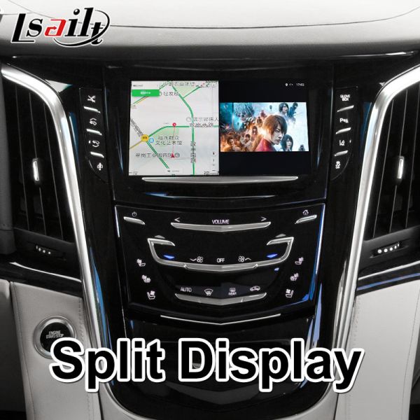 Lsailt Android Carplay Video Interface for 2015-2020 Cadillac Escalade CUE System