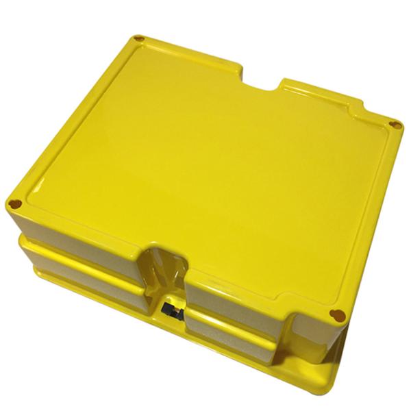 HDPE Plastic Molding Parts  , Vacuum Forming Cover Thermoforming Housing