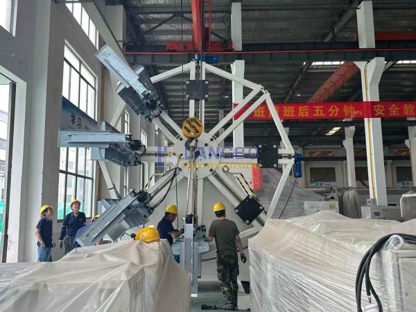 PE Irrigation Pipe Pipe Winding Machine Plastic Pipe Winder Coiler Machine