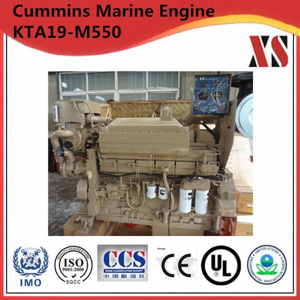 Hot sale!!Chongqing Cummins 4 stroke diesel engine boat engine for sale KTA19-M550