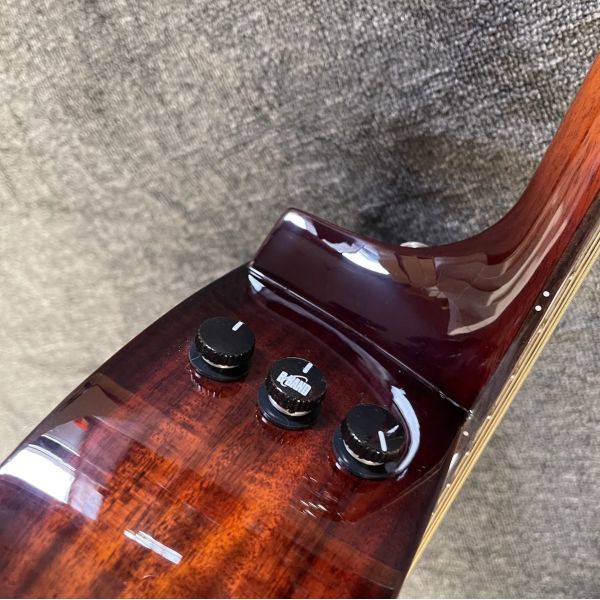 Custom 43 Inch KOA Wood Jumbo Acoustic Guitar with BB Band Electronic