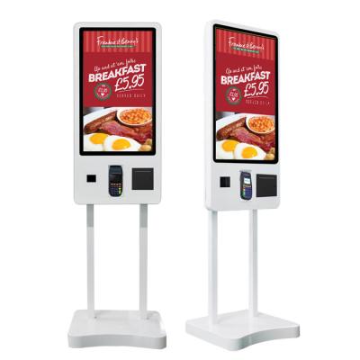 Ventes au détail annonçant le contact interactif de restaurant de kiosque de système de Digital Android