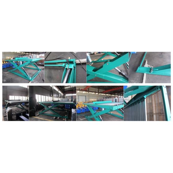 Simple Car Parking Lift Electric Hydraulic Scissor Car Parking Lifter 2700kg/2000mm