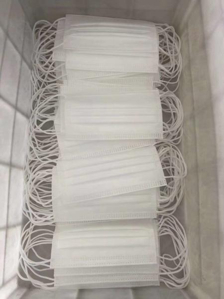 Anti Virus 3 Ply Disposable Face Mask , Surgical Disposable Earloop Face Mask