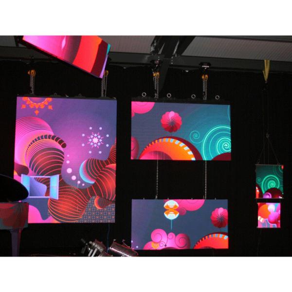ultra-thin&easy disassembly 500x1000 die casting aluminum Indoor P2.6 hd rental led display screen video wall