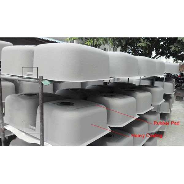 Нержавеющей стали держателя OEM кухонная раковина шара верхней одиночная с Drainboard 36x20