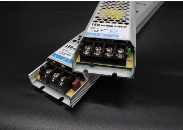 Silver Color Low Voltage LED Screen Power Supply 24V 100W IP20