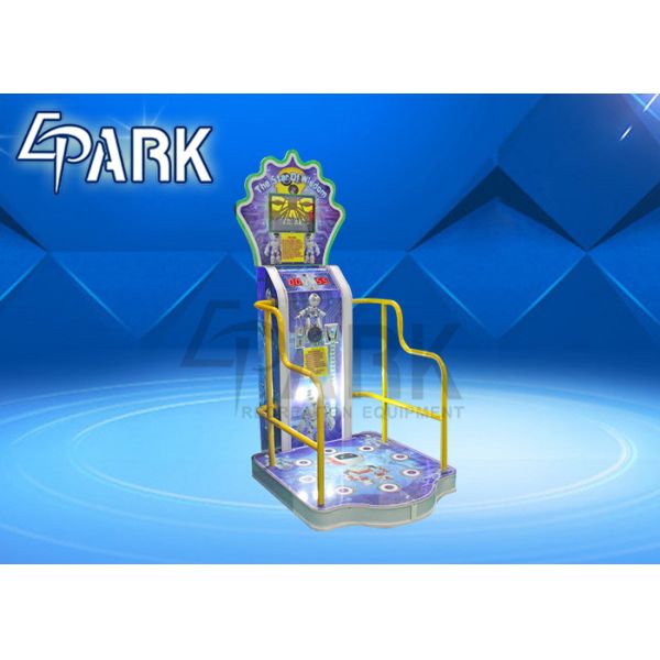 Foot Touch Floor Game Ticket Redemption Game Machine Round Castle Small Train Design