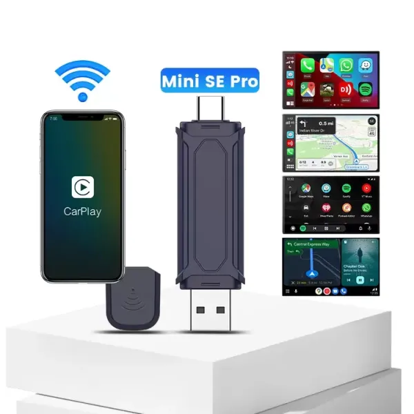 Carplay Box Mini Se Pro Car Android Box Wireless Adapter CarPlay  Smart Android Auto Usb Ai Box Carplay Multimedia