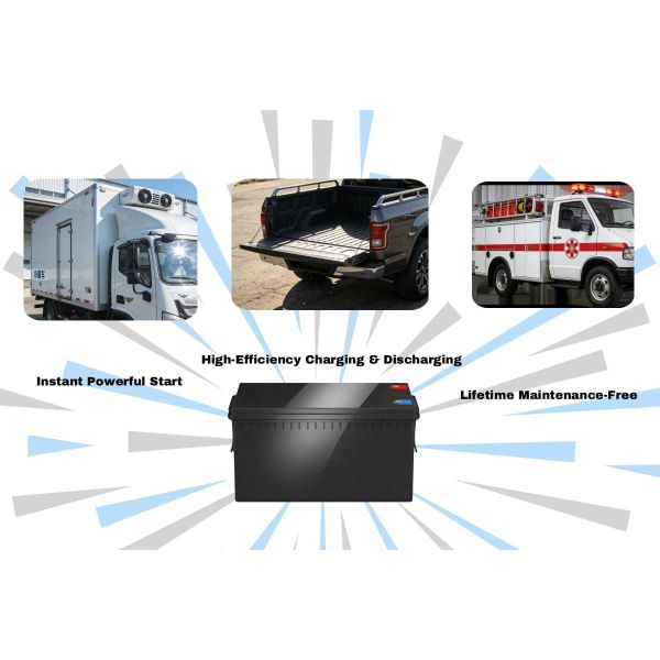 48V 100Ah LiFePO₄ Truck Starting & Auxiliary Battery | JSTARY Custom Lithium Battery