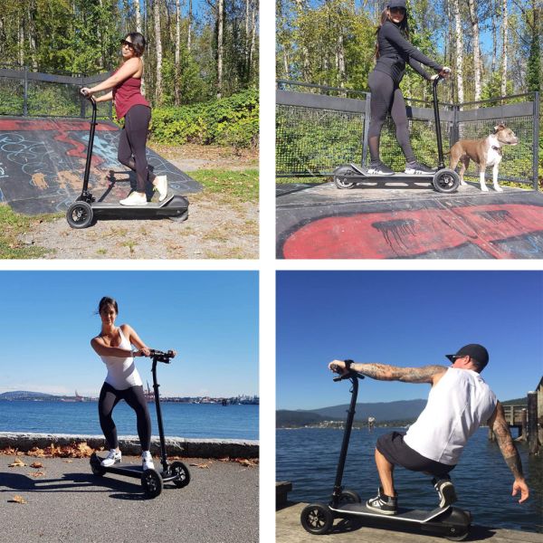 3 Wheels Powerful Electric Scooter 500w Power 120kg Max Loading Mobile Electric Scooter