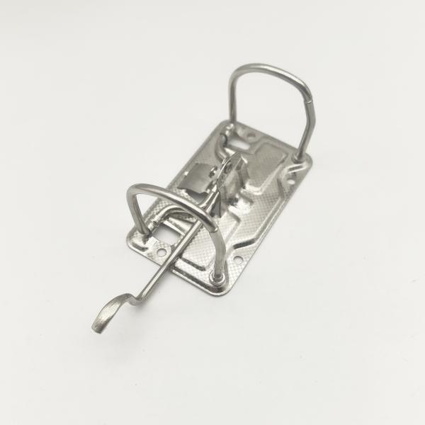 Silver Lever Arch File Metal Clips 2 Inch Lever Arch Mechanism OEM