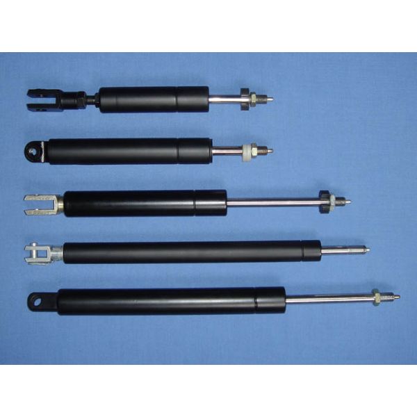 Black Lockable Gas Springs Stainless Steel Extension Gas Spring