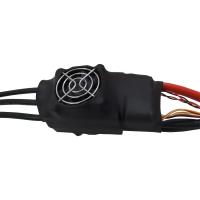 Alambre OPTO de salida 8awg del coche del disipador de calor RC de 12S 400A LIPO para Traxxas