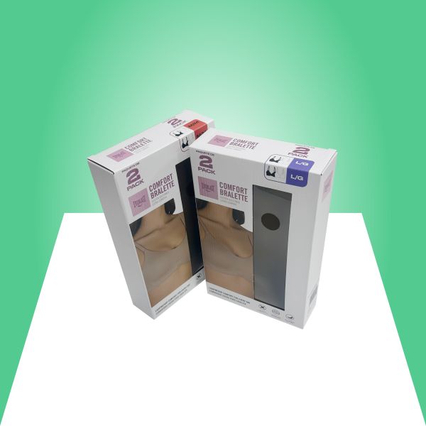 12 X 8 X 4 Inches PDQ Tray Display with Easy Assembly and Glossy & Shining Printing for Retail Counter Organizer