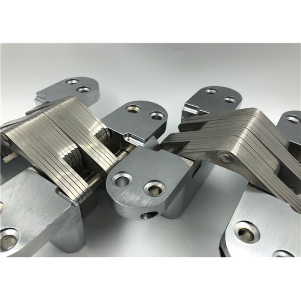 La bisagra invisible del soporte de la mortaja de la puerta de entrada SOSS encubrió las bisagras 34x140 milímetro de la puerta