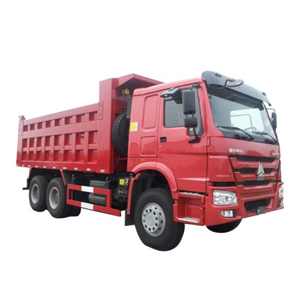 25 Ton Heavy Duty Dump Truck new 6x4 Howo Dump Tipper Truck Euro II/III Engine Red color