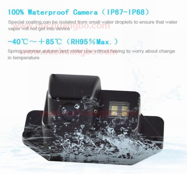 Ouchuangbo wholesale manufacturers reversing waterpfoof camera for Mitsubishi Lancer