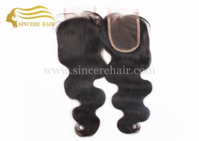 22 Body Wave Virgin Human Hair Extensions Clouser - 22 100 G Natural Black BW Virgin Remy Human Hair Clouser For Sale