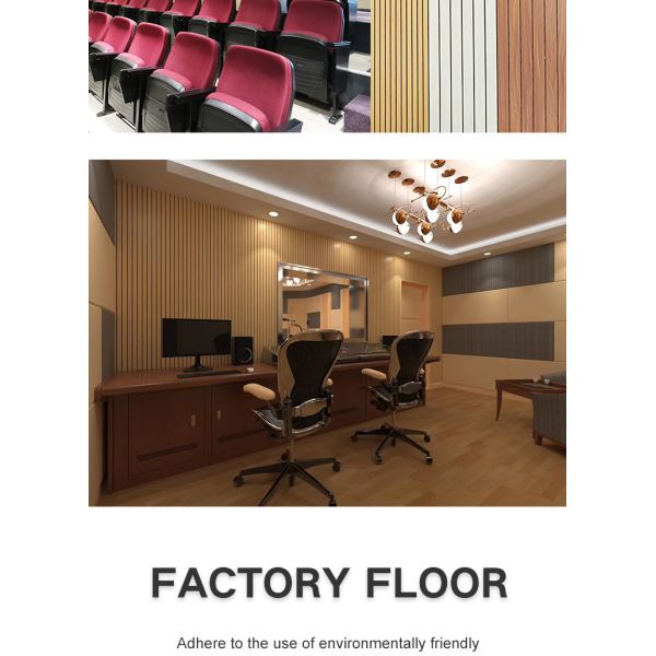 WPC рифлить предкрылков гриля стены панели стены царапину акустических деревянных анти-