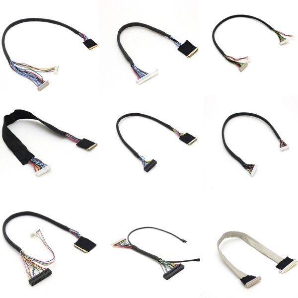 HRS CONNECTOR DF13 TO DF14 LVDS Cable Assembly Customizable Cable Length