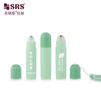 RPPF 20 ml Injection personnaliser couleur mate glacé couvercle de dôme avec lanyard rond bouteille à paroi simple roule sur