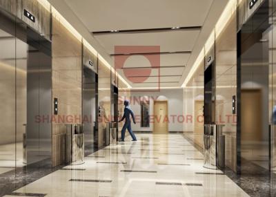 Sala residencial da máquina menos filosofia ambiental do elevador ensolarado do elevador