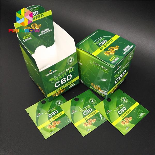 Incenso erval da impressão de Digitas que empacota o saco natural gomoso dos doces de Gummies do cânhamo de CBD