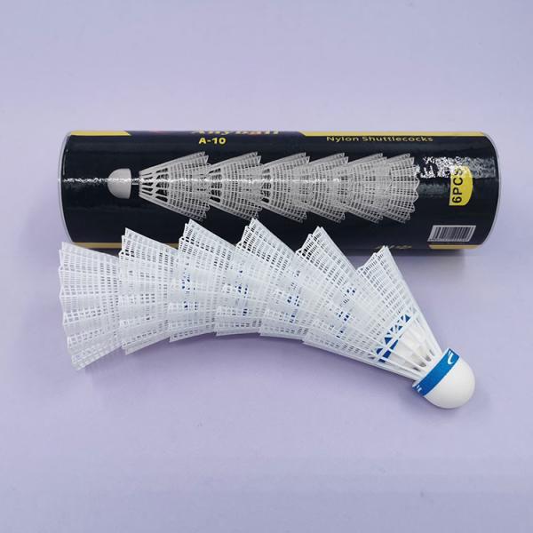 Shuttlecock Nylon Badminton Shuttle Plastic Ball With Great Stability Durability
