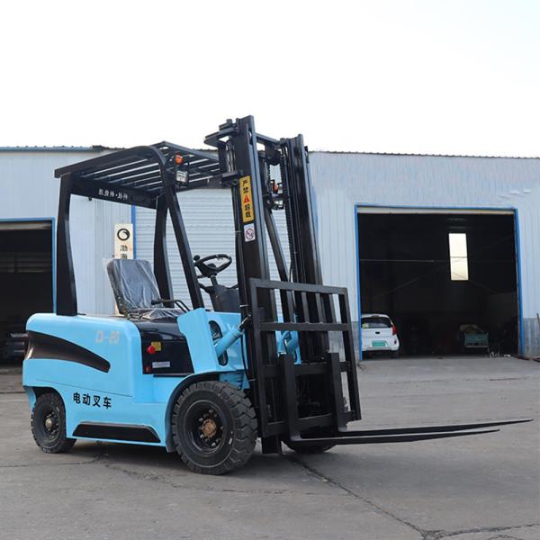 1 ton 1.5 ton 2 ton Electric Forklift Machine High Efficiency Battery Powered New Forklifts 4 Wheel Electric Forklift