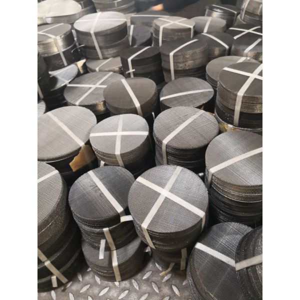 Stainless Steel Wire Mesh Extruder Filter Screen Pack Single Layer Or Multilayer