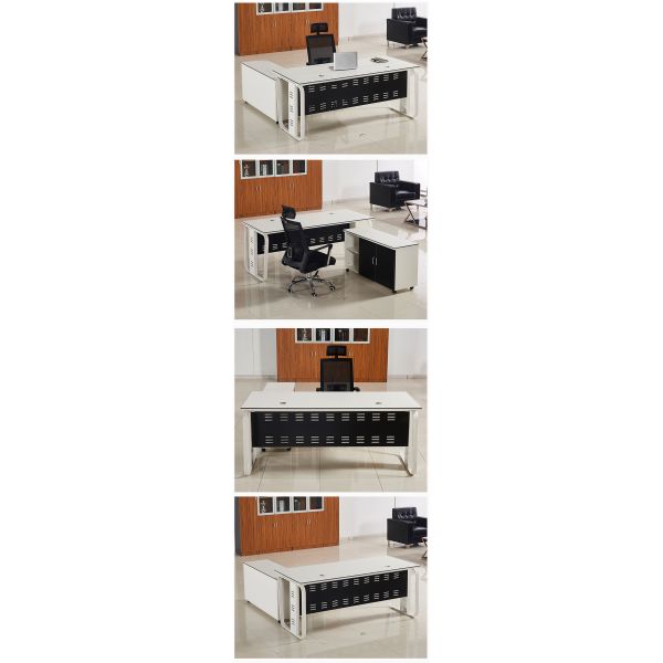 Muebles de oficina ecológicos Escritorio de ordenador ejecutivo independiente para el hogar y las empresas