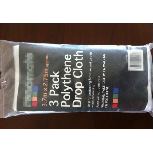 Drop Cloth Plastic Car Seat Covers Protective Protective Masking Film