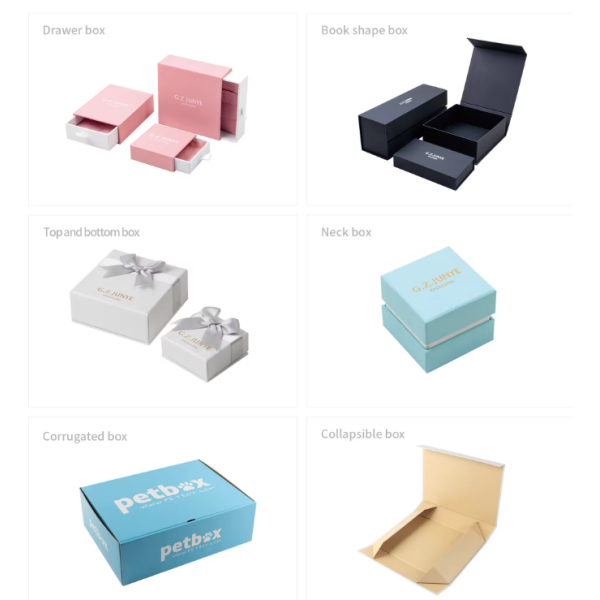 Debossed Small Cardboard Drawer Boxes Giftbox For Jewelry Package
