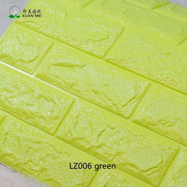 DIY Papers peints en mousse EVA auto-adhésif Auto-adhésif 3D Stickers muraux en brique pour la décoration moderne du salon et fond de télévision imperméable
