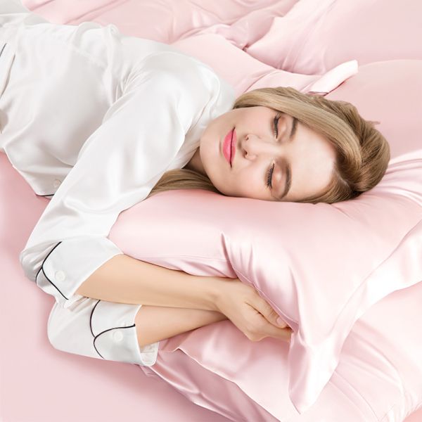 22mm Woven Pillow Cover , 100 Pure Handmade Silk Pillowcase