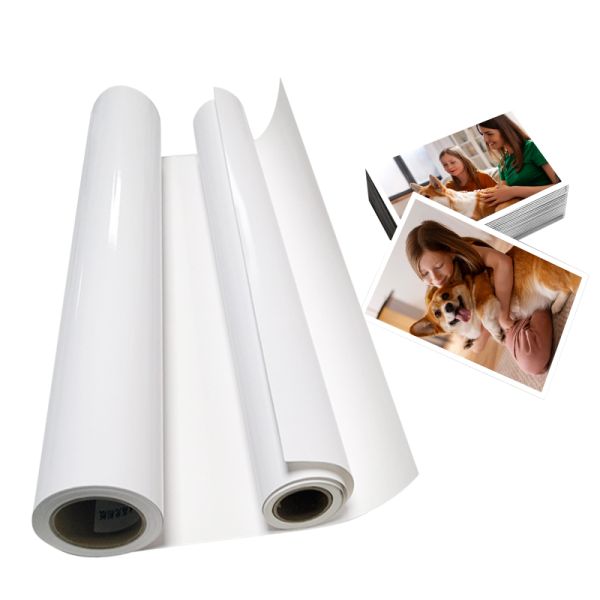Inkjet RC Photo Paper Roll 260g Glossy Instant Dry for EPSON/CANON/HP Printer
