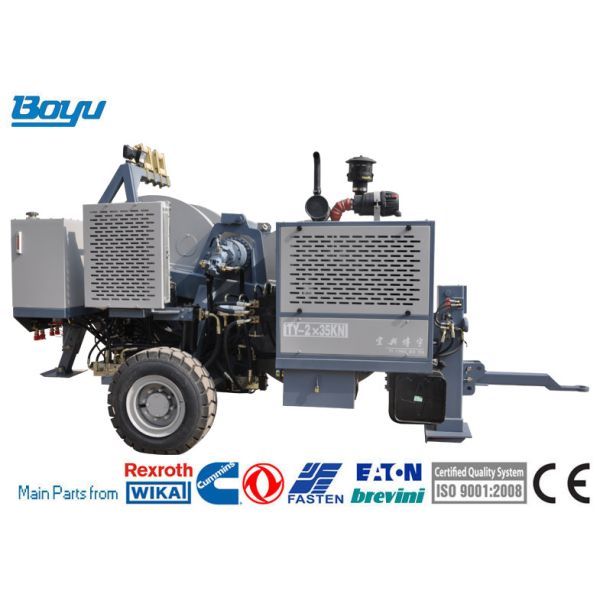 Надземная линия Tensioner кабеля тяги 2x40kN конструкции максимальный прерывисты