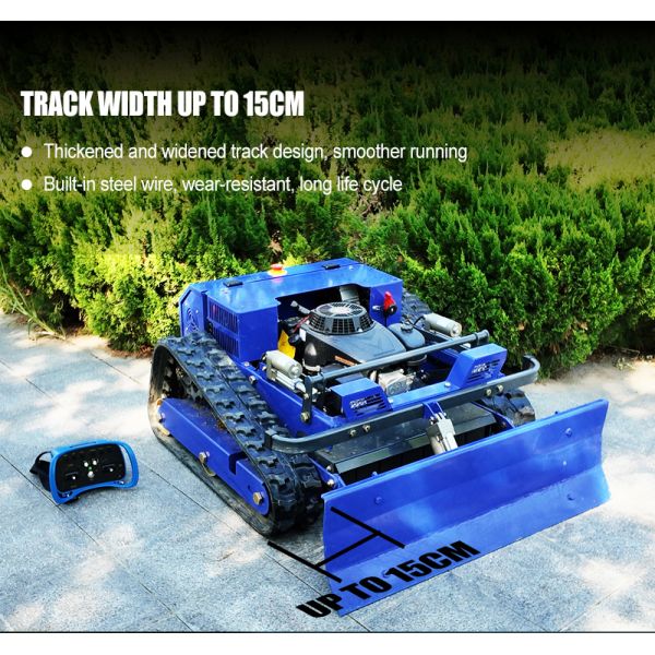 Factory Direct Sales Industrial Grade Cordless Track Width 150mm Snow Shovel Compatible Professional Lawn Mower for Lawn Estates