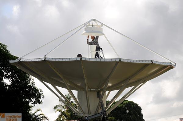 9.0m Ku Band Earth Station Antenna,9.0m Satellite Dish, Earth Station Management Network