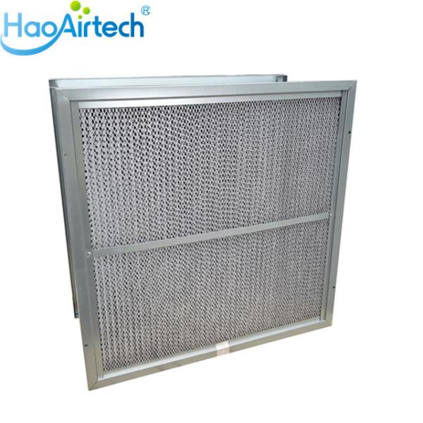 Meios de filtro comerciais do ar do quarto desinfetado HEPA, quadro de aço inoxidável