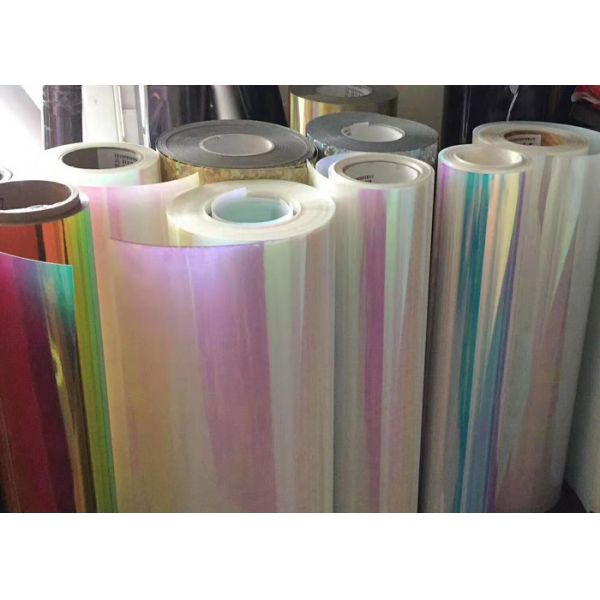 High Brightness Reflective Heat Transfer Foil Heat Transfer Vinyl For T Shirts