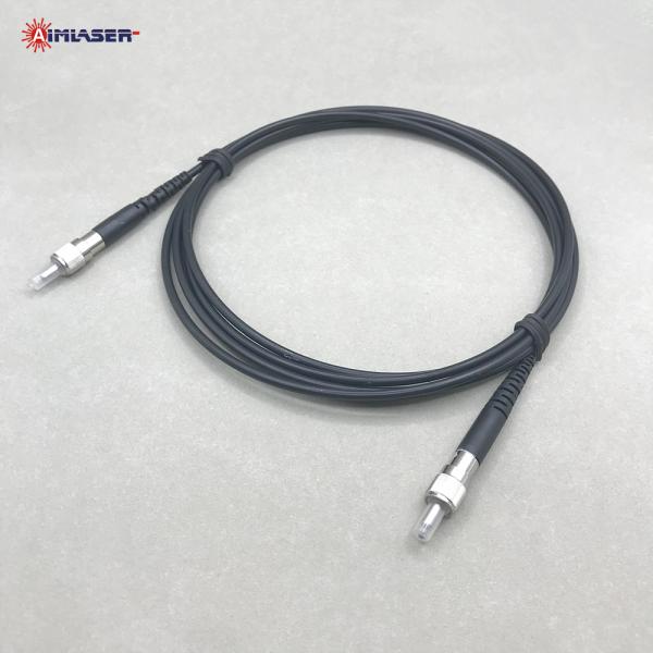 Fiber Optic Patch Cord Optical Jumper Cable With FC/PC Connector 300μm Core 400nm-1100nm Laser Compatible 1m Length