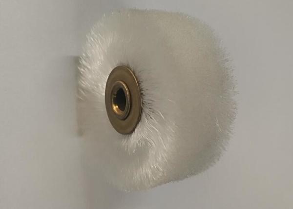 Fill Density Nylon Soft Bristle Brush Roller / Industrial Roller Brushes