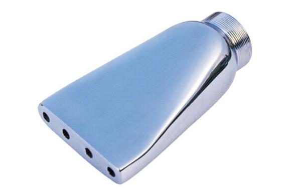 Pools Flat Four-hole Direct Spray Fountain Head , Stainless Steel Material
